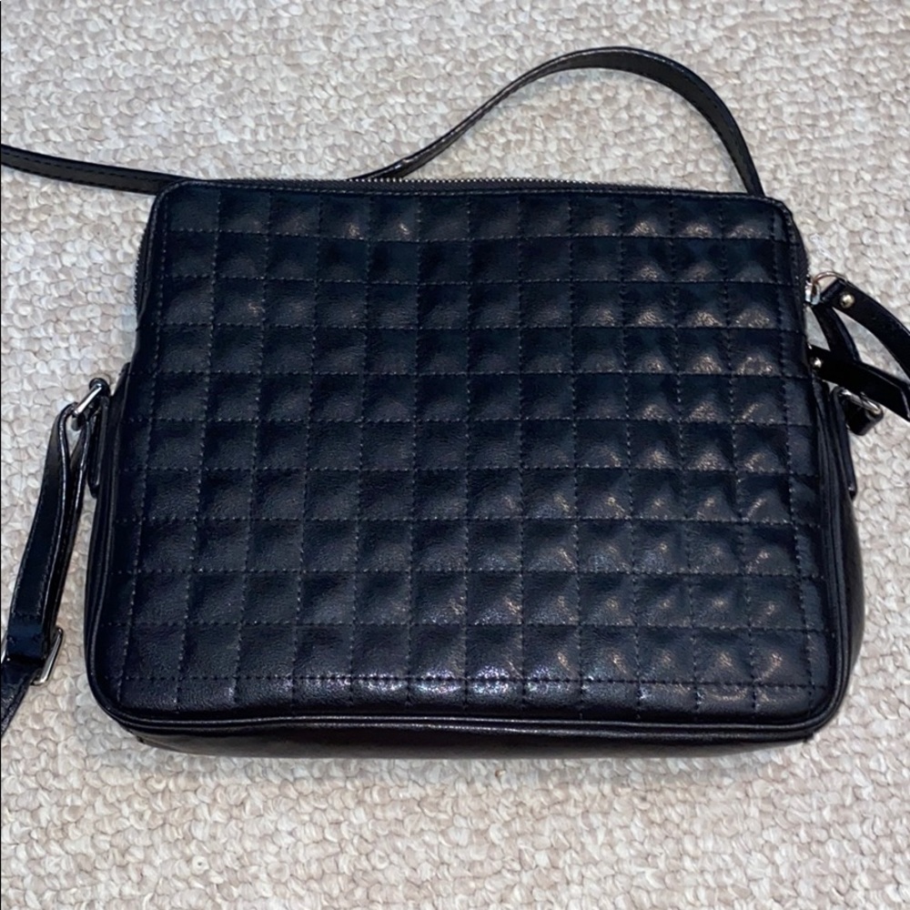 Banana Republic crossbody bag with zippers